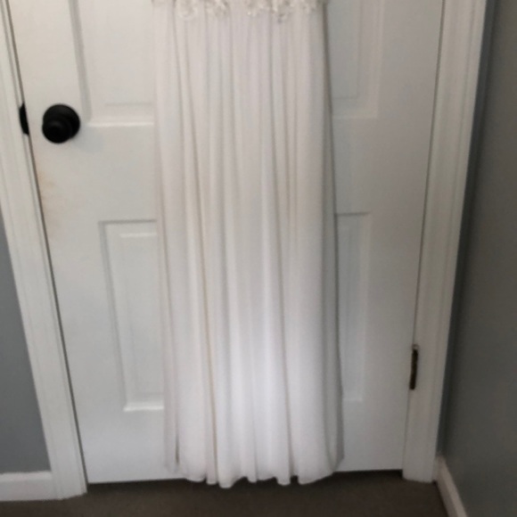 Sherri Hill white prom dress - Picture 4 of 6